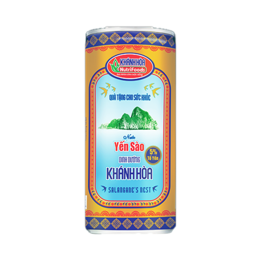 Nước Yến Sào Có Đường Khánh Hòa Nutrifood 5%
