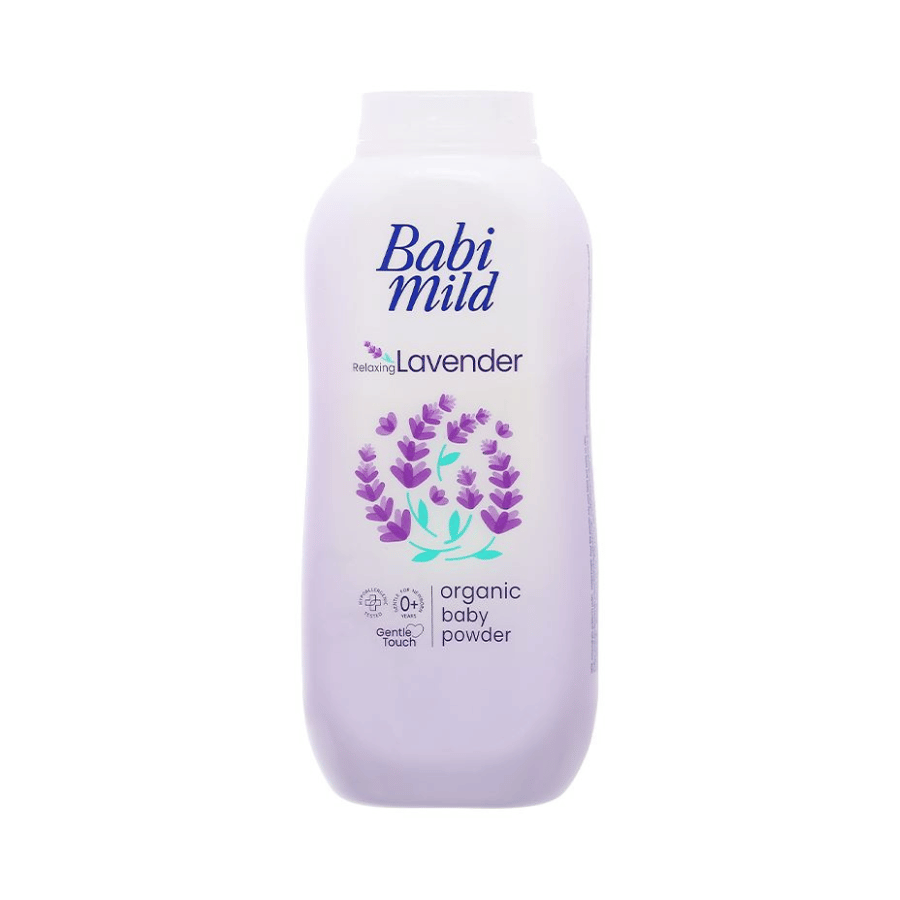 Phấn Thơm Babi Mild Lavender 160g Cho Bé Thơm Mát Dịu Nhẹ