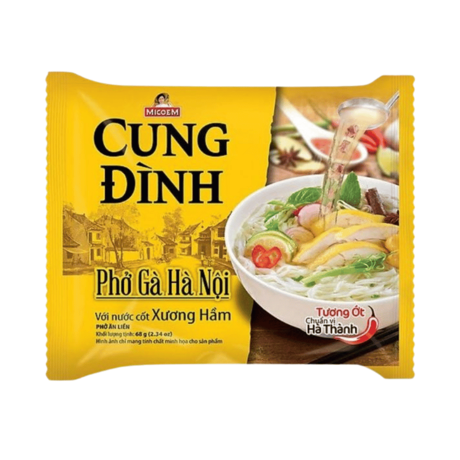 Phở Gà Cung Đình Hà Nội Nước Cốt Xương Hầm Gói 68g