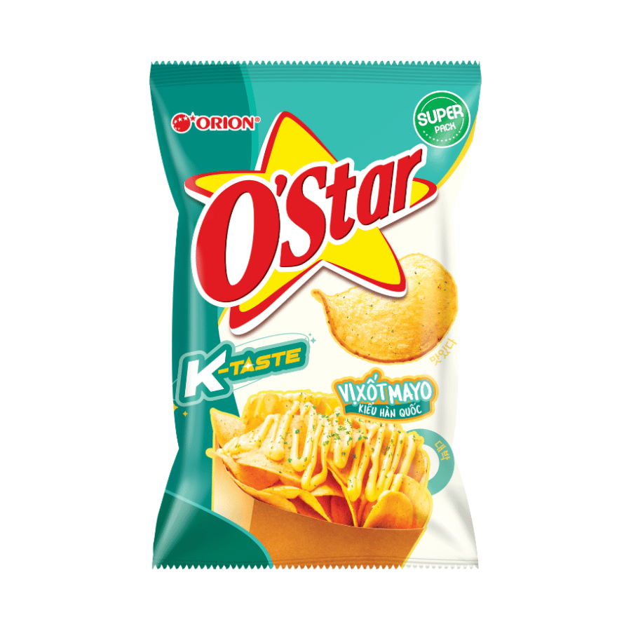 Snack Orion Ostar Xốt Mayo Hàn Quốc 30g