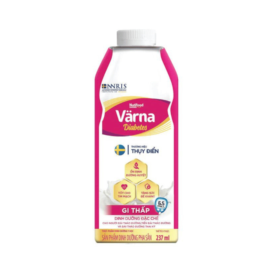 Hộp Sữa Nutifood Varna Diabetes 237ml