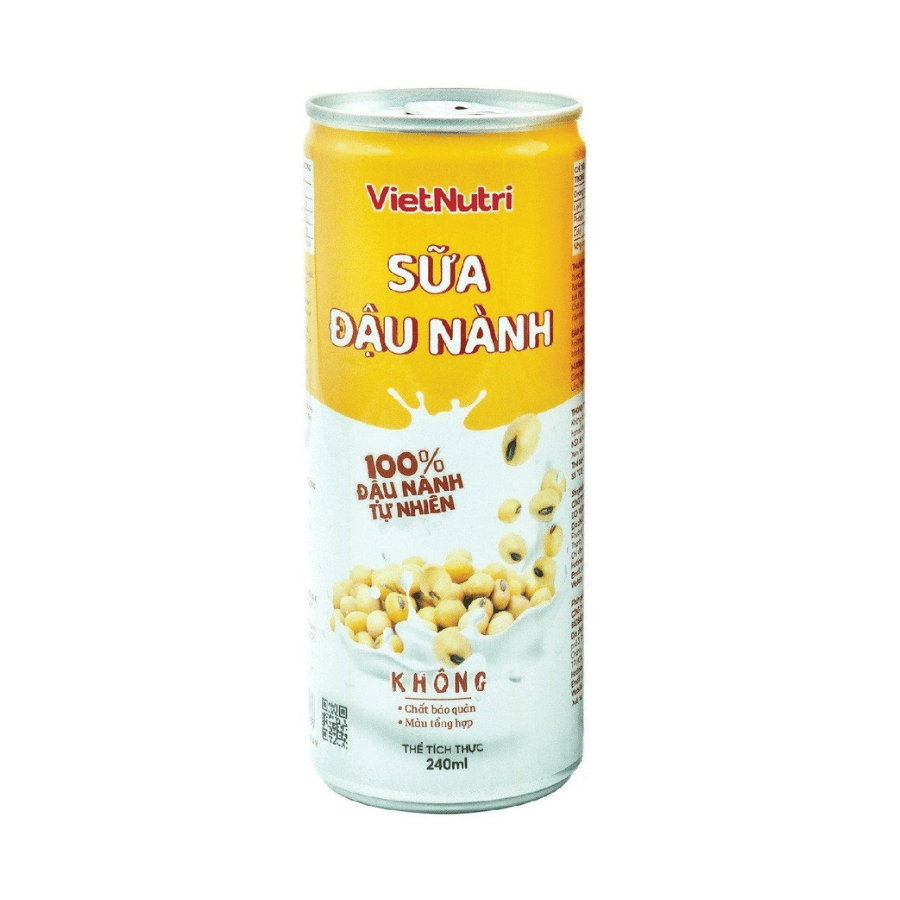 Sữa Đậu Nành Vietnutri Lon 240ml