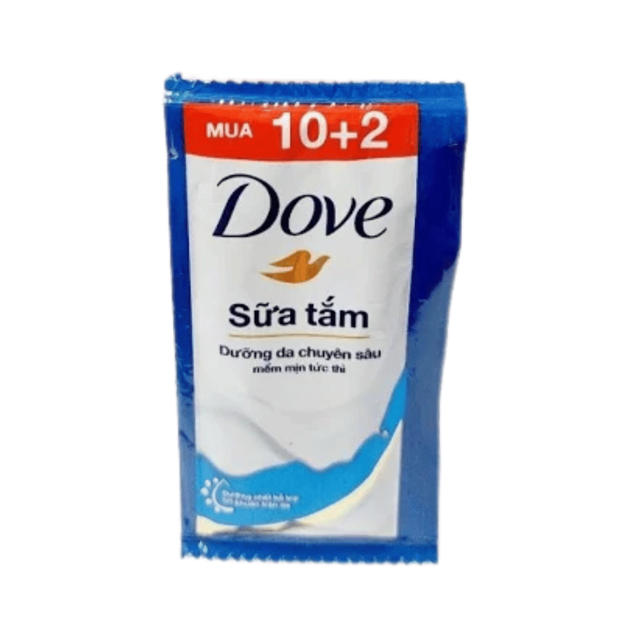 Sữa Tắm Dove Serum Tái Tạo Độ Ẩm Dây 10+2 Gói