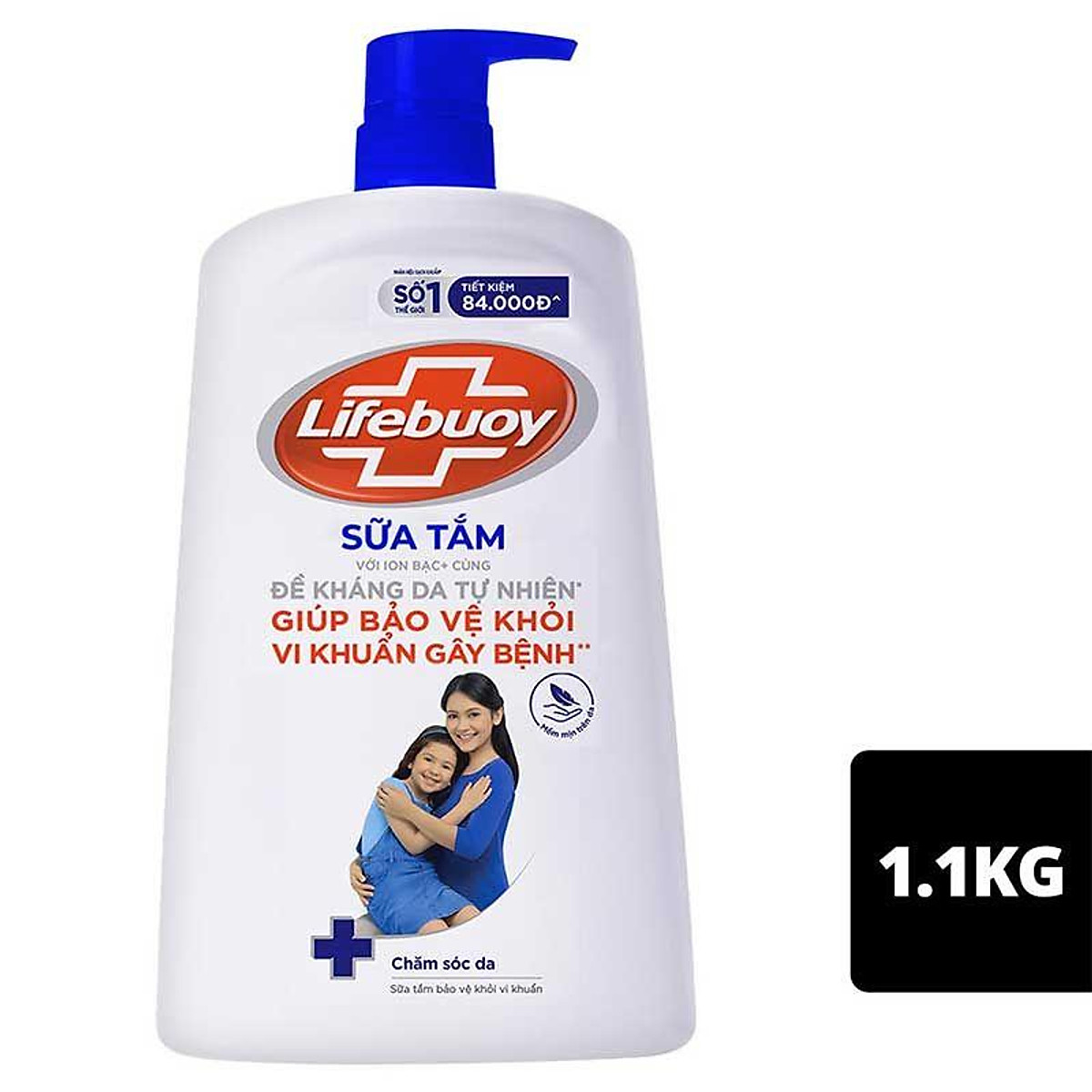 Sữa Tắm Lifebuoy Dưỡng Ẩm Chăm Sóc Da Diệt Khuẩn 1.1kg