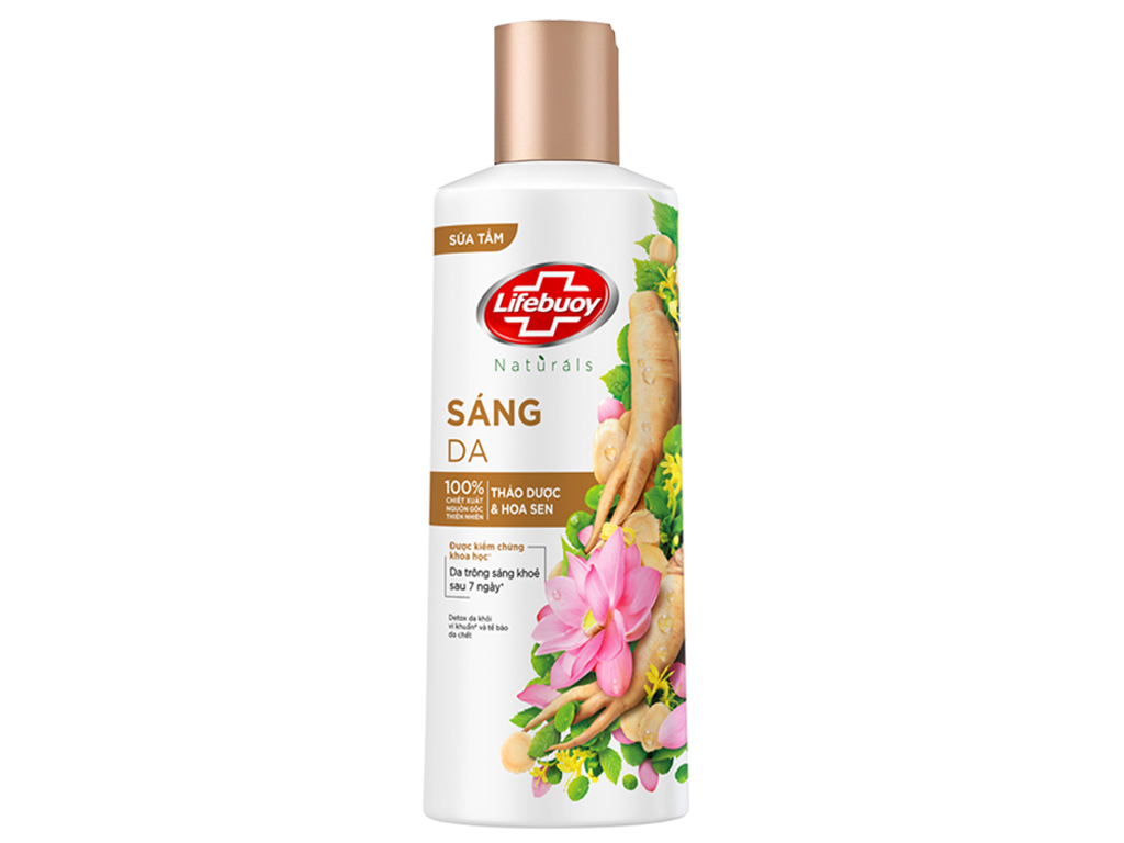 Sữa Tắm Lifebuoy Thiên Nhiên Thảo Dược & Hoa Sen 265ml
