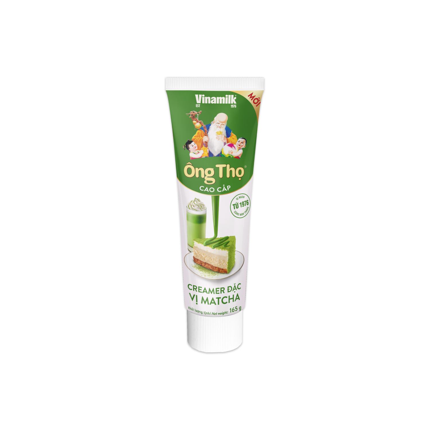 Sữa đặc ông thọ Creamer vị matcha tuýp 165G