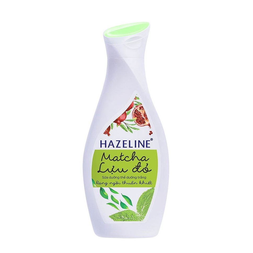 Sữa dưỡng thể Hazeline matcha lựu đỏ 230ml