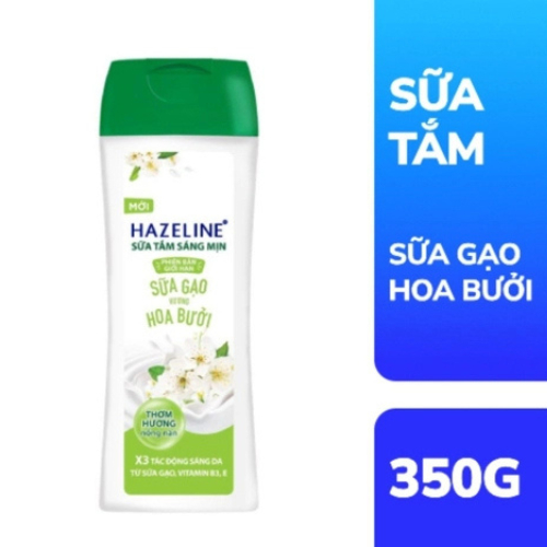 Sữa tắm Hazeline sữa gạo hoa bưởi 350g