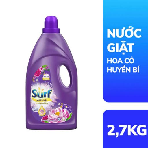 Surf nước giặt hoa cỏ huyền bí 2,7kg - chai