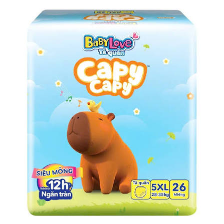 Tã Quần Capy Capy 5XL 26M