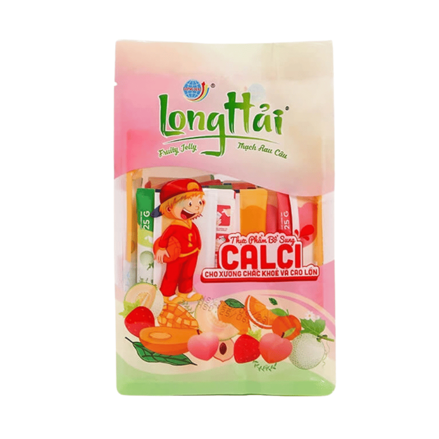 Thạch Rau Câu Long Hải Bổ Sung Canxi 500g