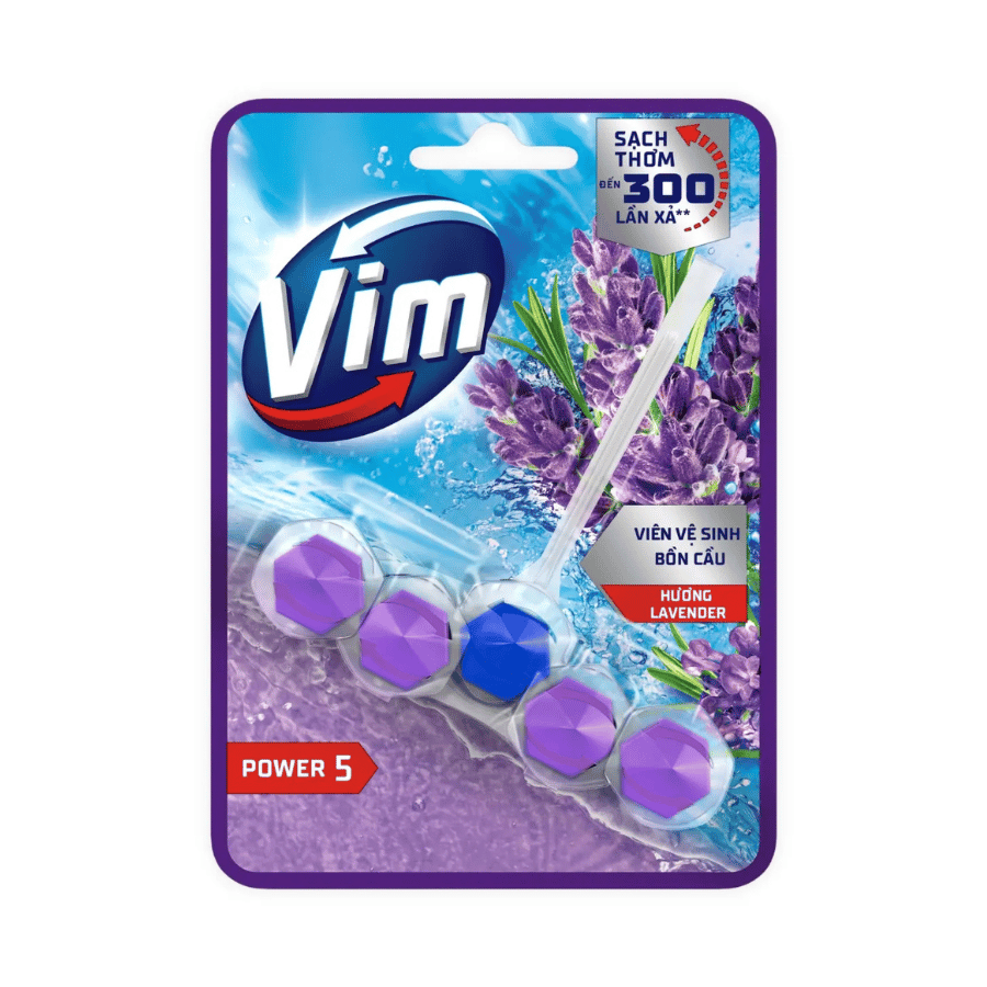 Viên Vệ Sinh Bồn Cầu Vim Hương Lavender 50g