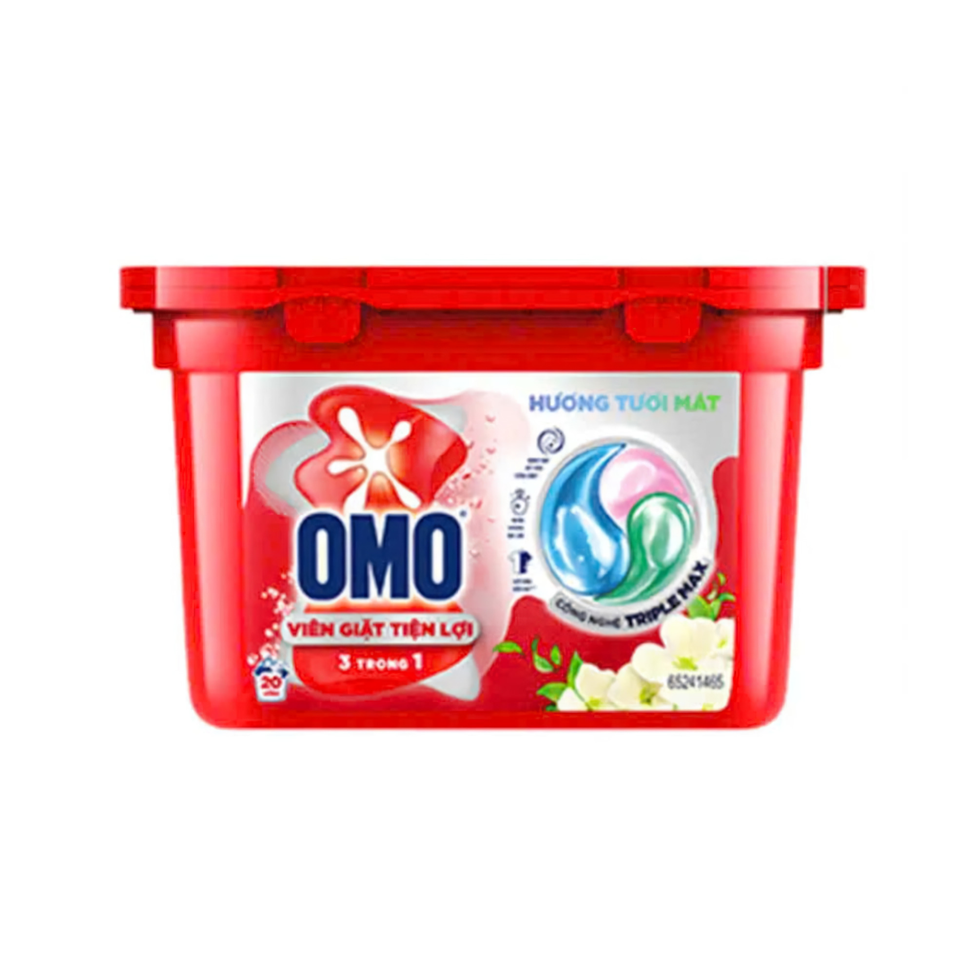 Viên giặt OMO 3in1 hương tươi mát 210g