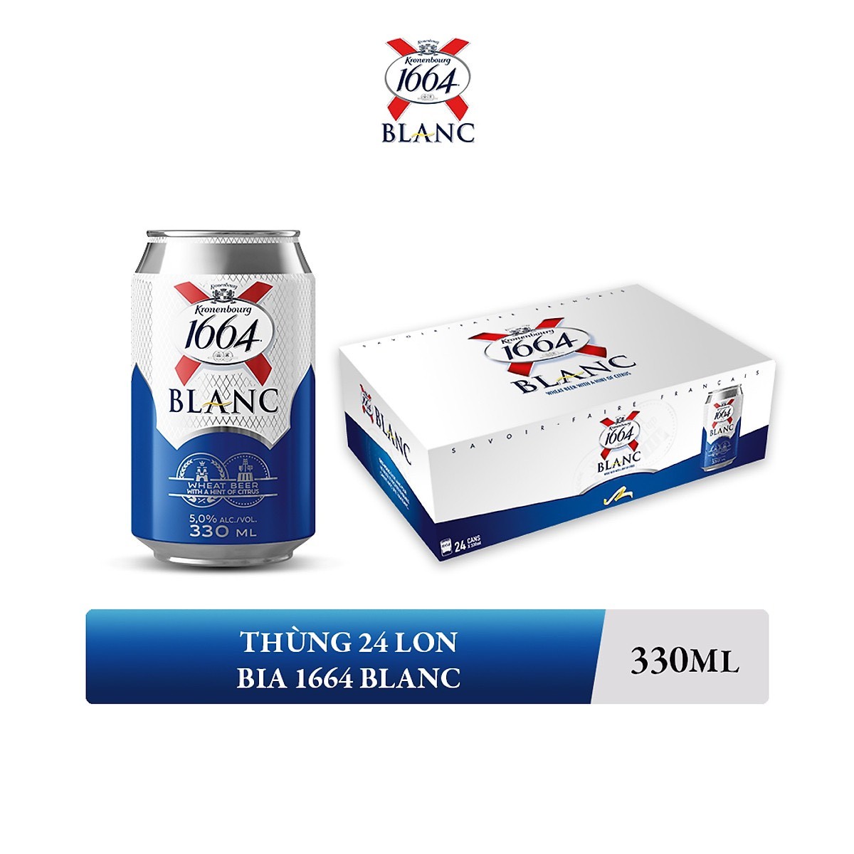 Bia Blanc 24X330ml
