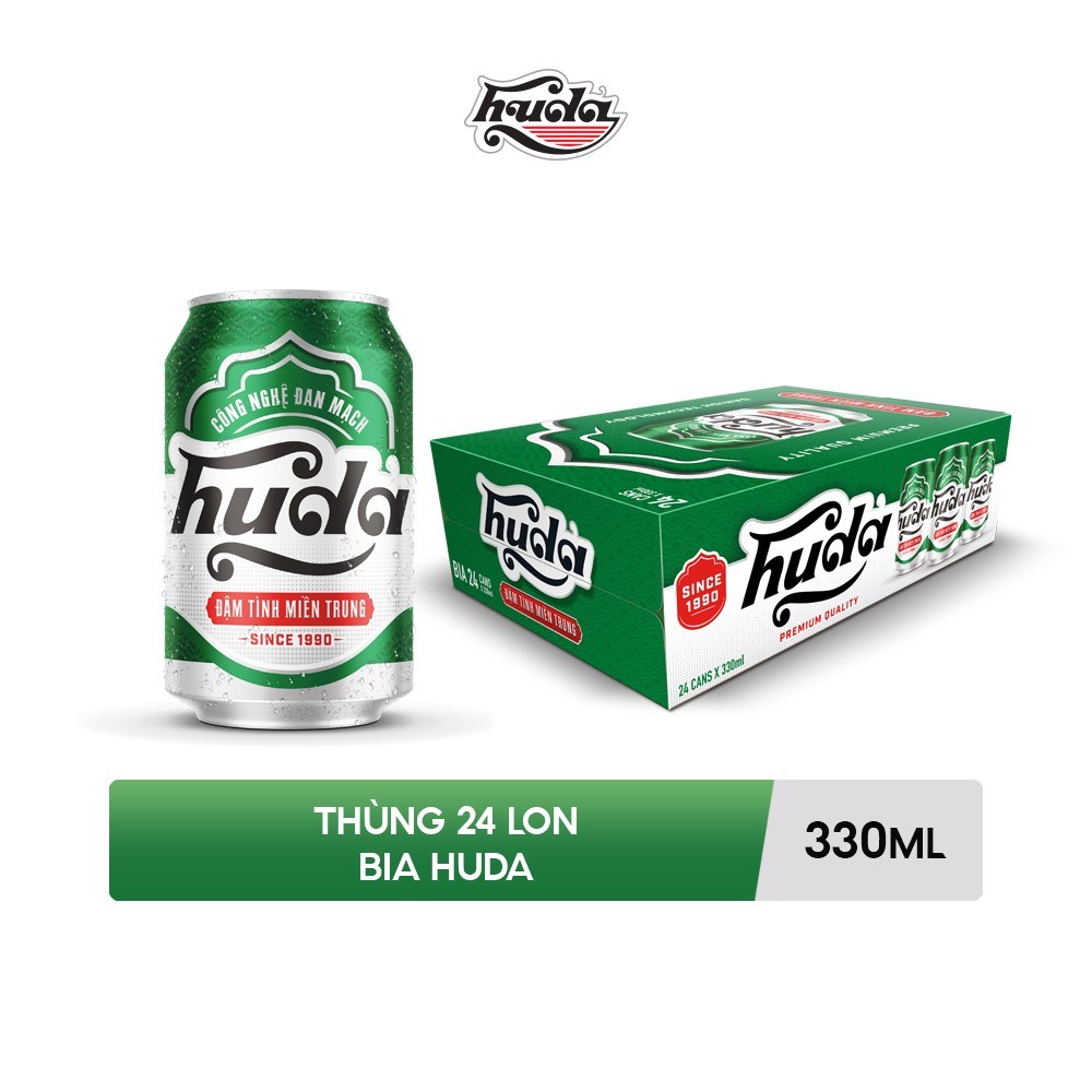 Bia Huda 24X330ml