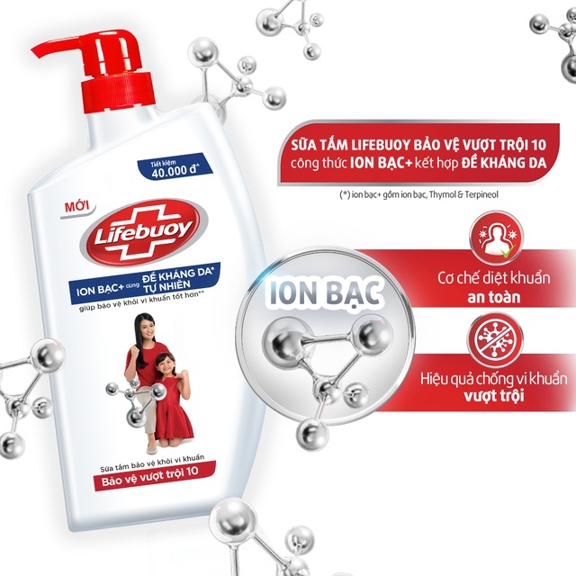 LIFEBUOY Sữa tắm BVVT 784ml