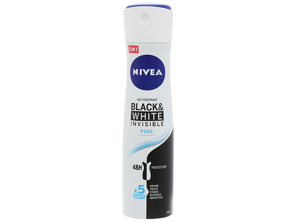 NIVEA Lăn khử mùi PURE Ngăn ố vàng 150ml