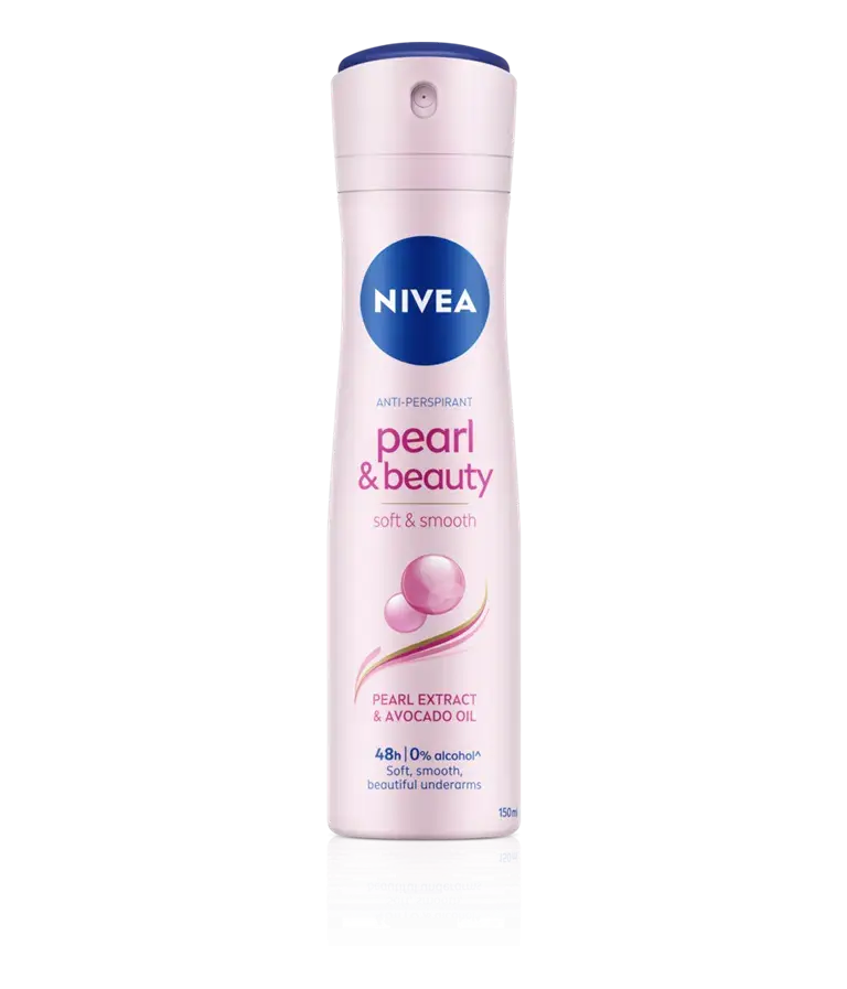 NIVEA Xịt ngăn mùi Pearl & Beauty ngọc trai đẹp quyến rũ 150ml
