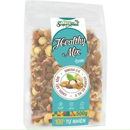 SUPER FOOD Healthy Mix Granola cao cấp 500g