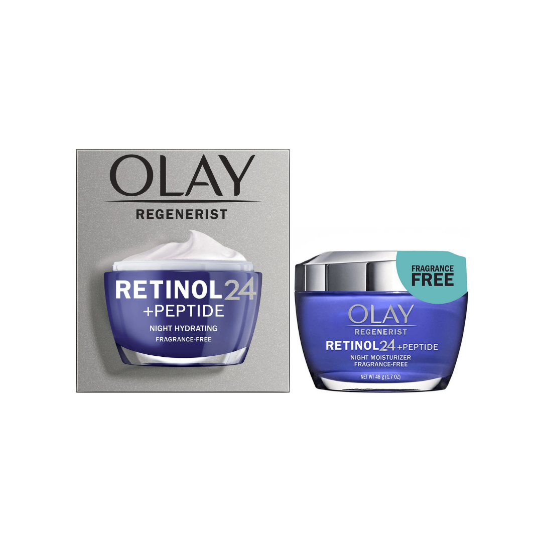 KEM DƯỠNG TRỊ NẾP NHĂN, CHỐNG LÃO HÓA OLAY REGENERIST RETINOL 24 +PEPTIDE NIGHT MOISTURIZER 48G - MẪU MỚI