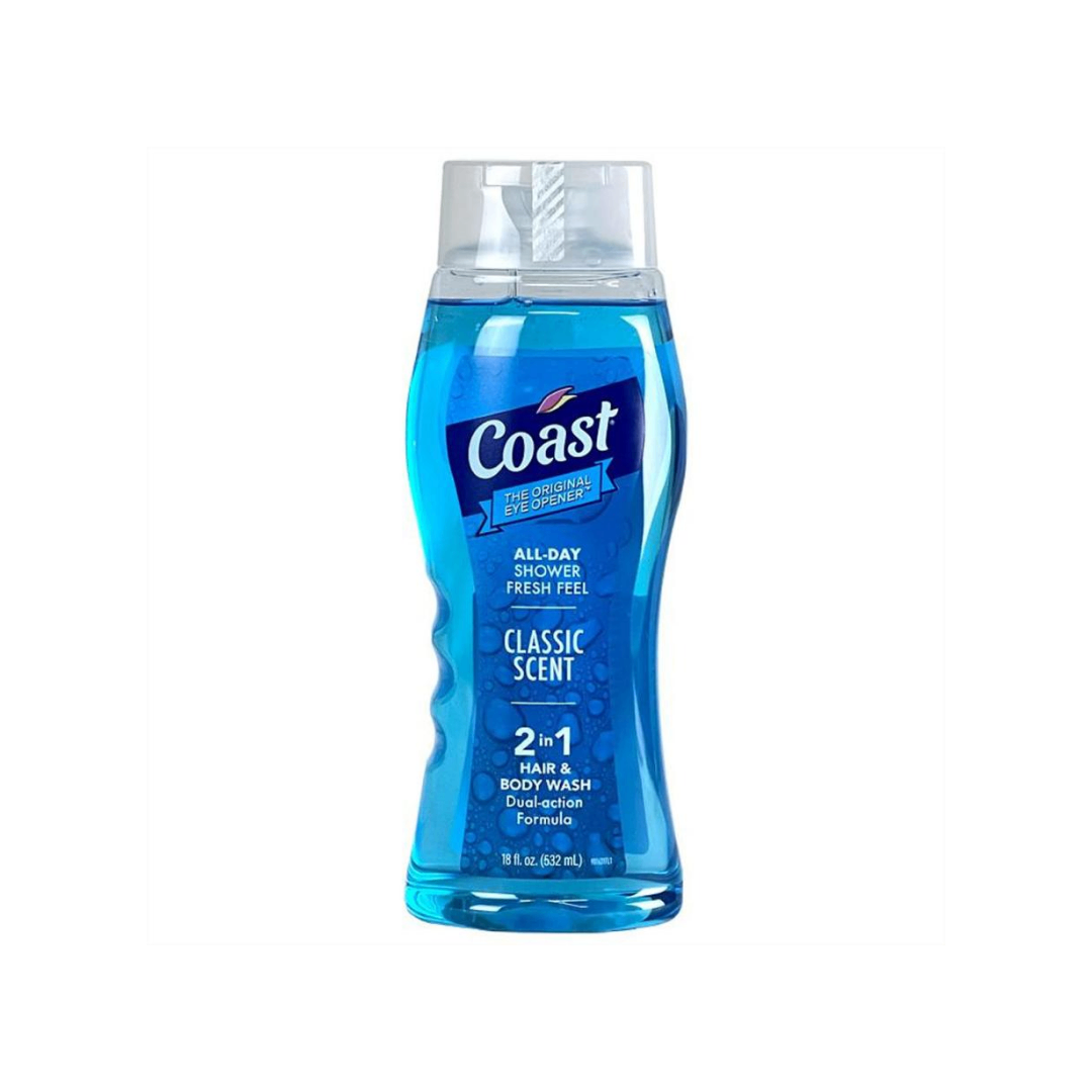 SỮA TẮM GỘI NAM 2 IN 1 COAST CLASSIC 532ML