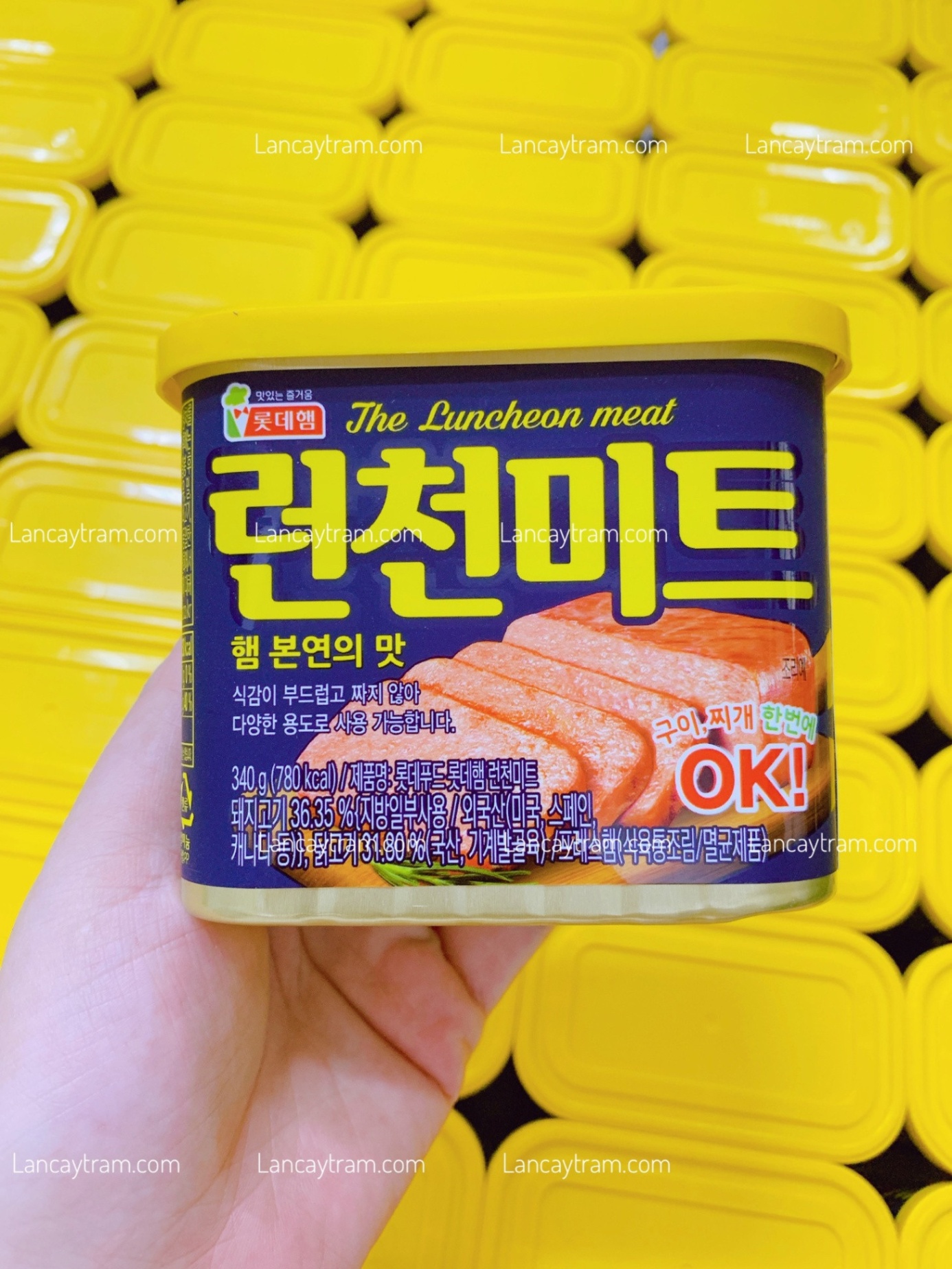 THỊT HỘP LOTTE KOREAN LUNCHEON MEAT 340 GRAM