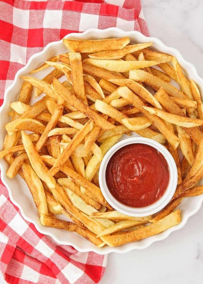 Hungritos Straight Cut French Fries 1kg - Khoai Tây Cắt Thẳng Chiên Giòn, Tiện Lợi