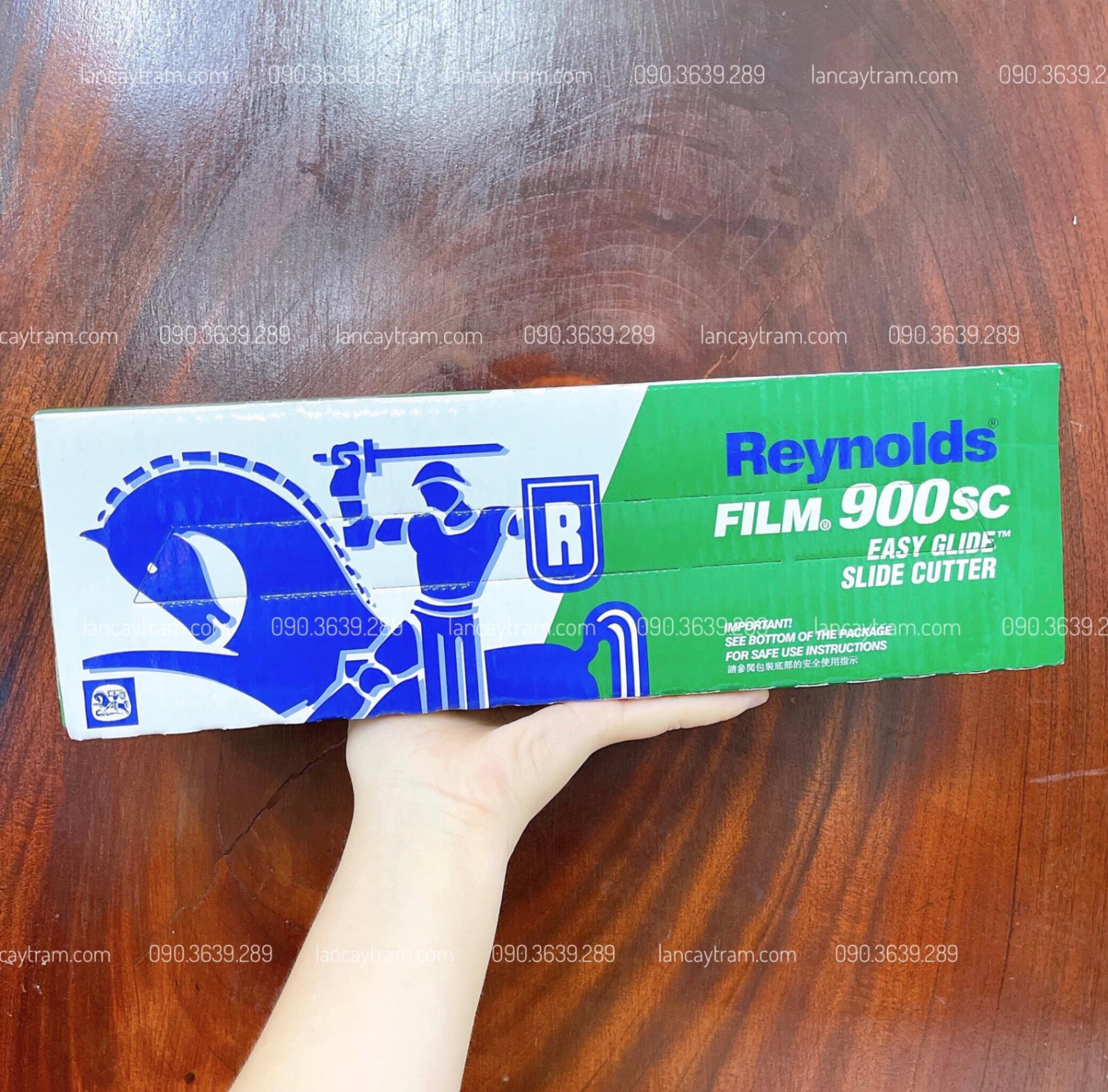 Màng Bọc Thực Phẩm Reynolds Film 900SC - Dễ Dàng Cắt Trượt, Bảo Quản Thực Phẩm