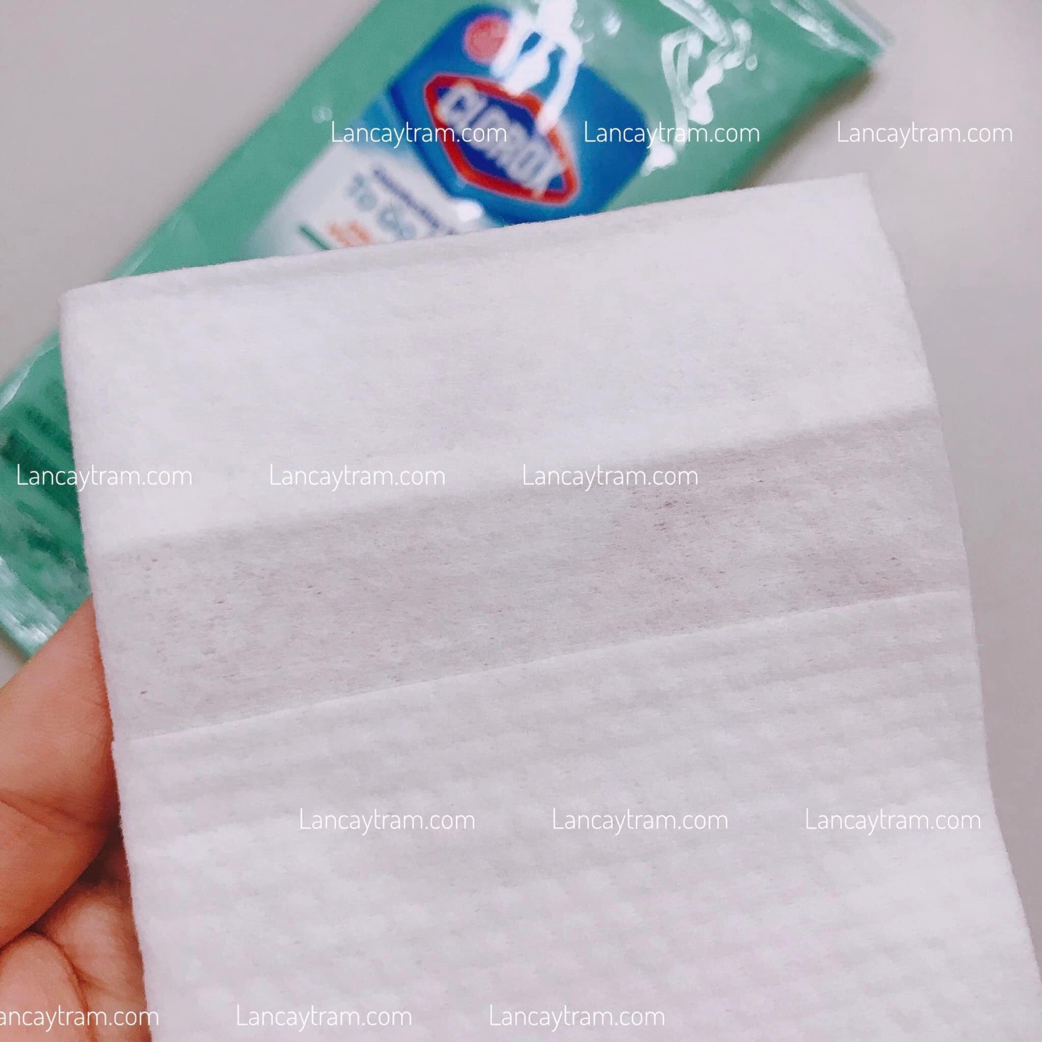 GIẤY ƯỚT DIỆT KHUẨN BỎ TÚI CLOROX DISINFECTING WIPES TO GO, HƯƠNG THƠM TƯƠI MÁT, TÚI 20 MIẾNG