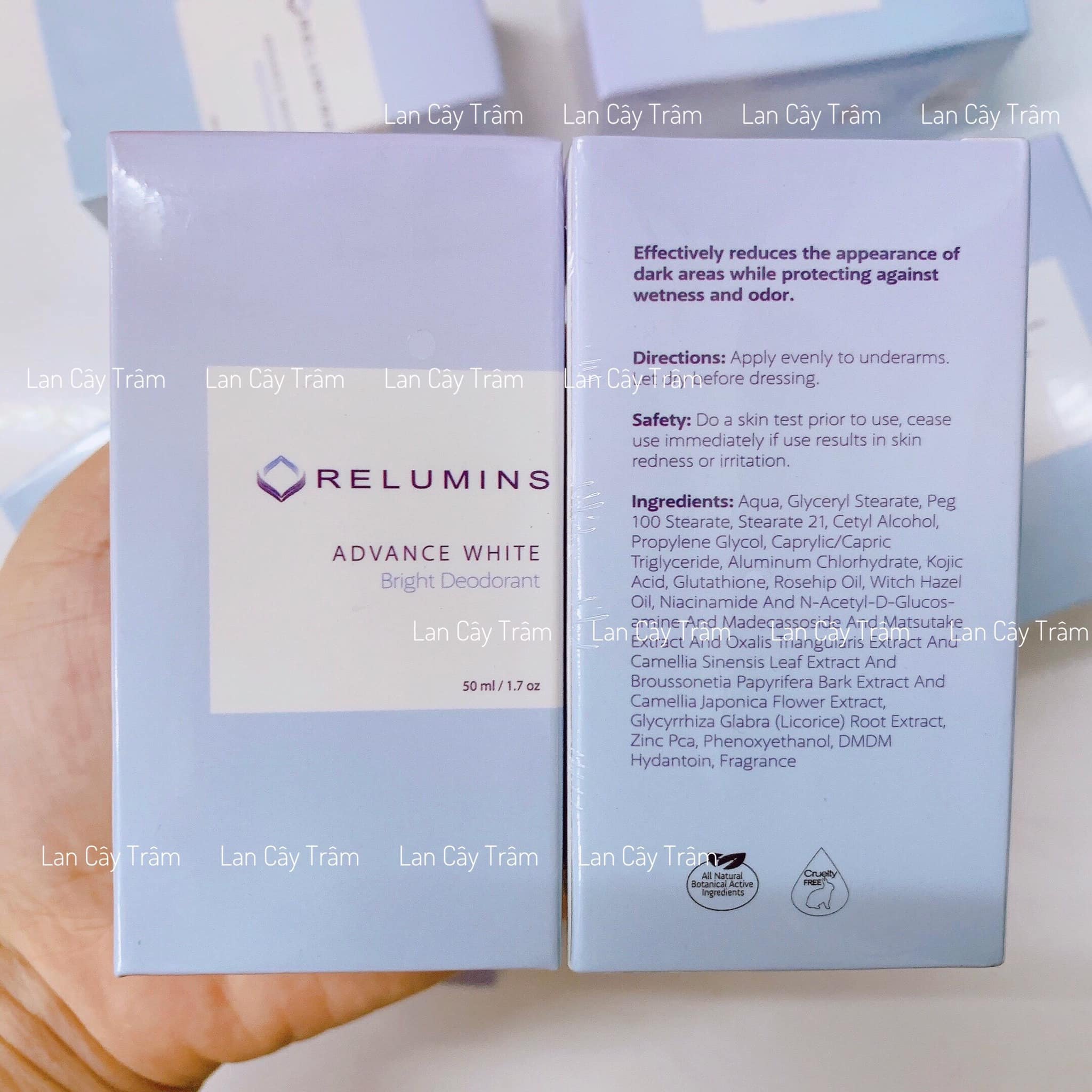 Relumins Advance White Bright Deodorant - Lăn Khử Mùi Trắng Sáng Da