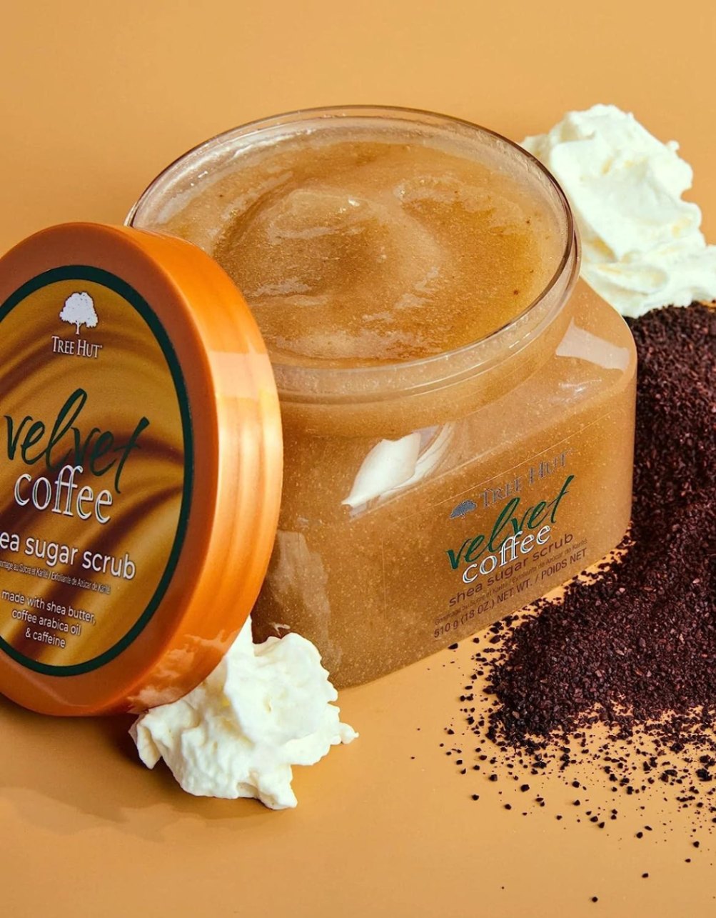 TẨY TẾ BÀO CHẾT TREE HUT SUGAR BODY SCRUB, VELVET COFFEE 510 GRAM