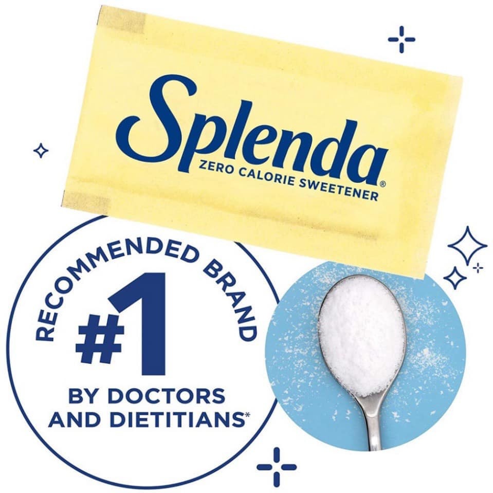 Splenda Zero Calorie Sweetener - Chất Tạo Ngọt Không Calo Hộp 1000 Gói