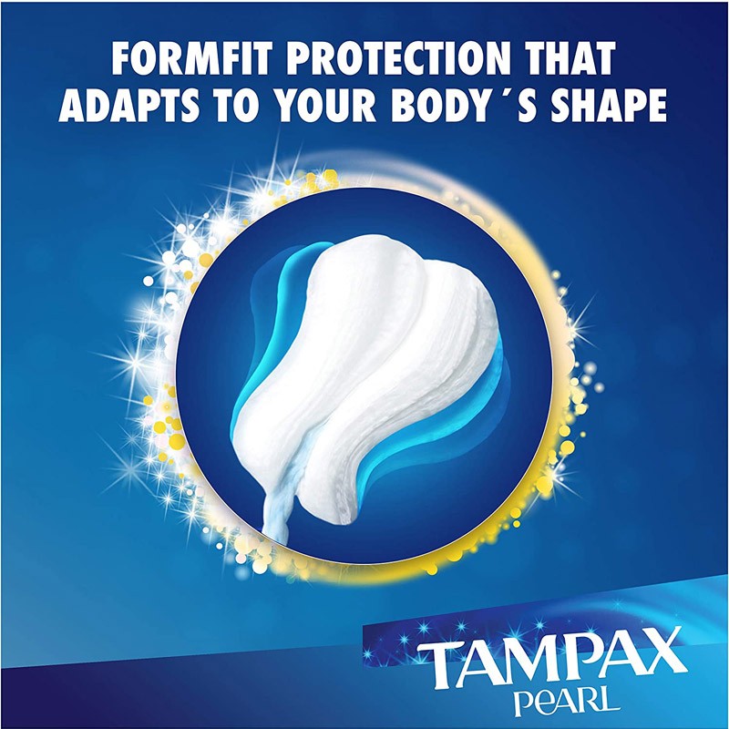 Tampax Pearl Regular Tampons - Hộp 96 Cái