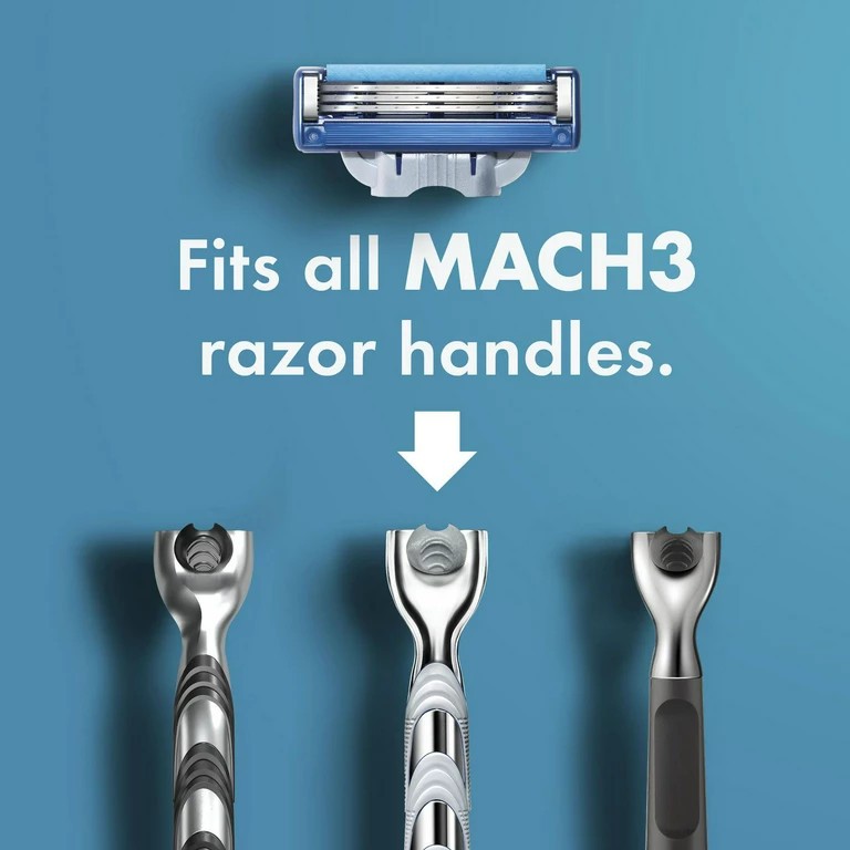 Lưỡi Dao Cạo Gillette Mach3 Turbo - 8 Lưỡi