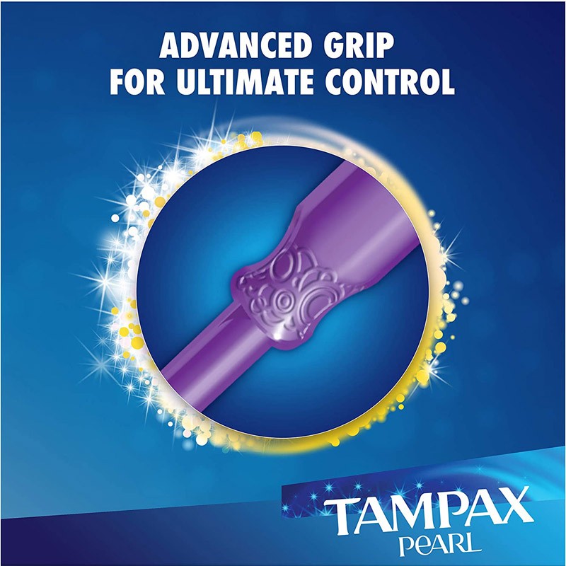 Tampax Pearl Regular Tampons - Hộp 96 Cái