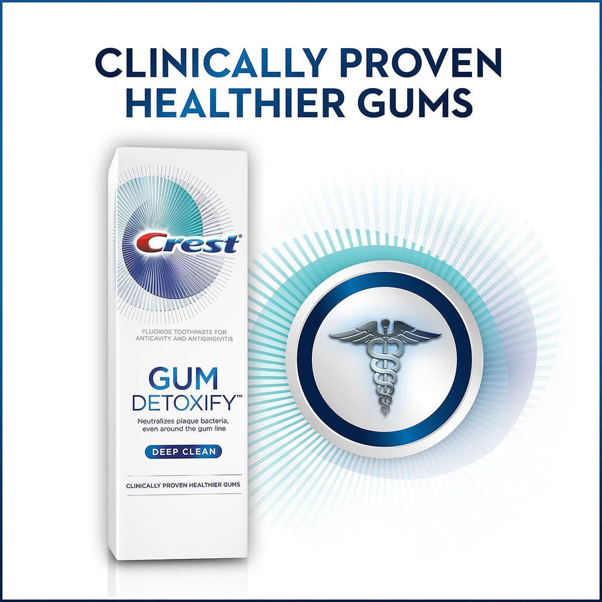 Crest Pro-Health Gum Detoxify Deep Clean Toothpaste - Bộ 3 Tuýp Kem Đánh Răng Làm Sạch Sâu