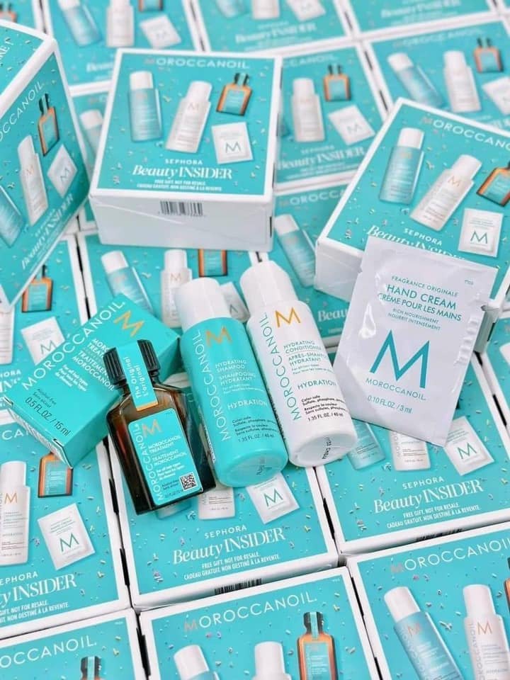 Moroccanoil Sephora Beauty Insider Gift Set - Bộ Quà Tặng Dưỡng Tóc & Da Mini