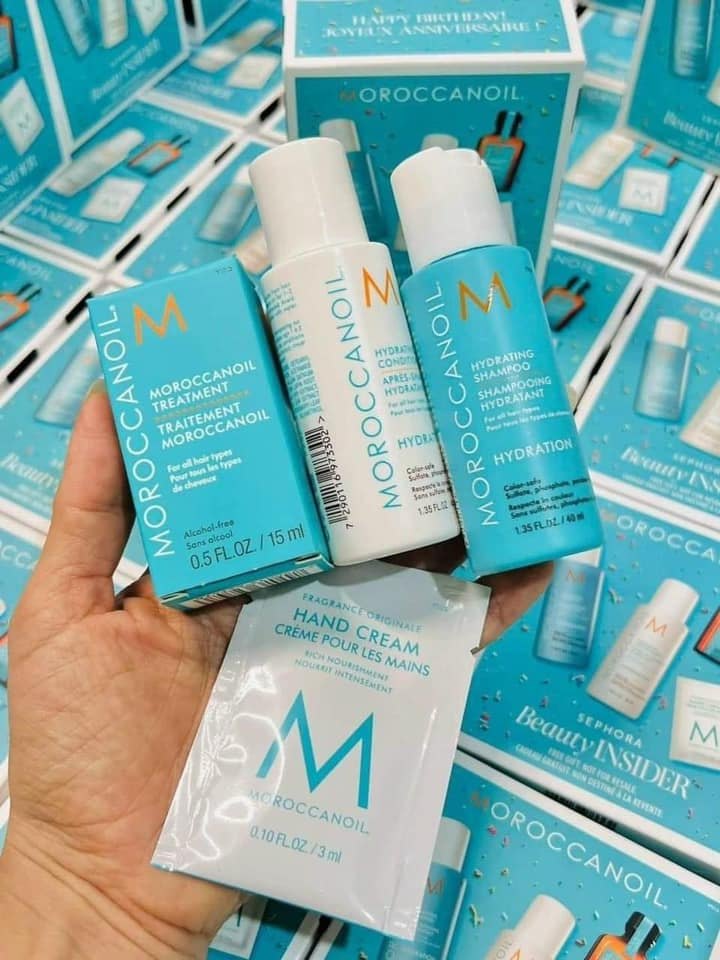 Moroccanoil Sephora Beauty Insider Gift Set - Bộ Quà Tặng Dưỡng Tóc & Da Mini