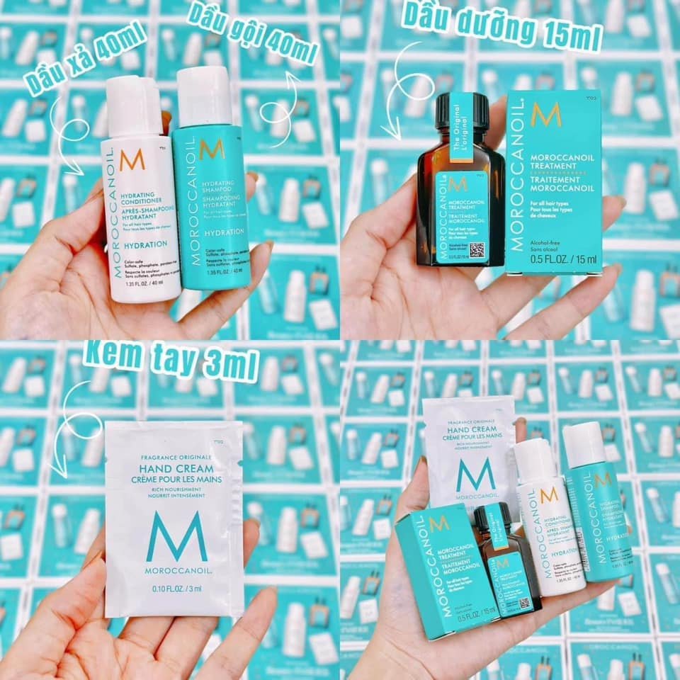 Moroccanoil Sephora Beauty Insider Gift Set - Bộ Quà Tặng Dưỡng Tóc & Da Mini