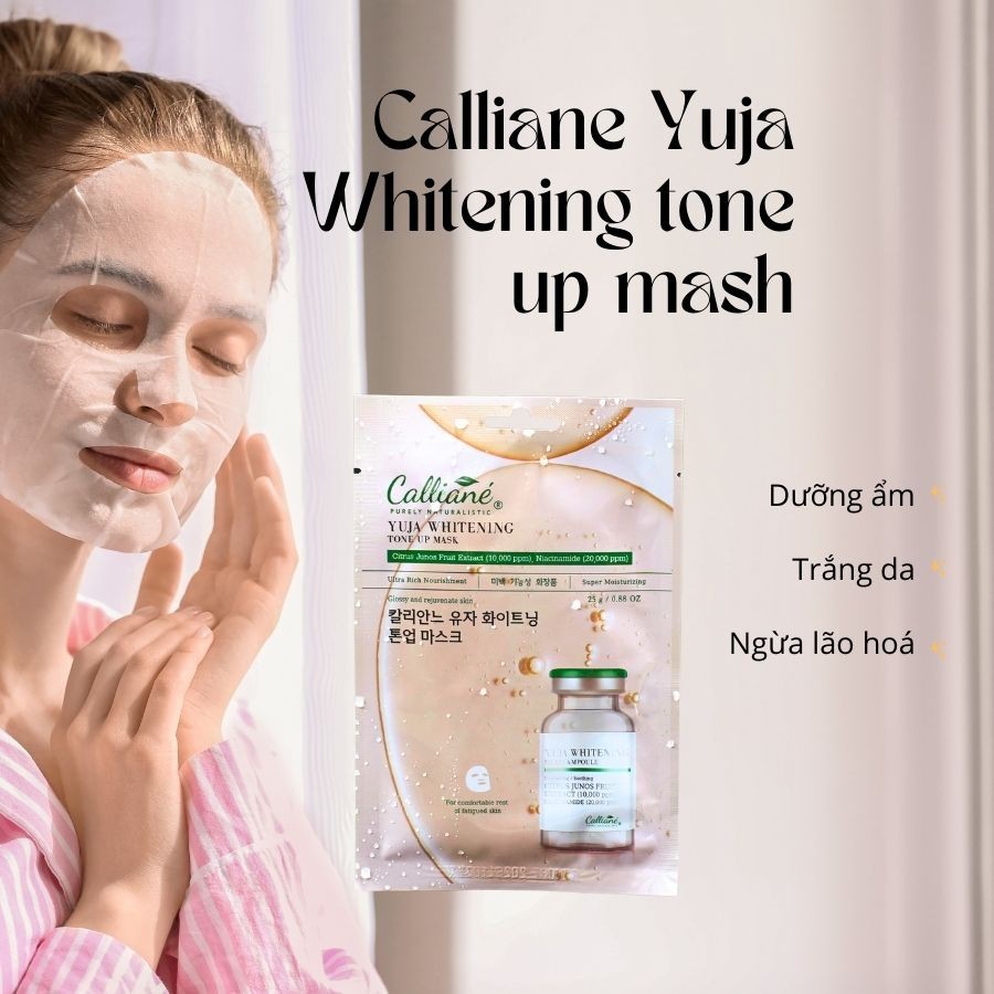 Mặt nạ dưỡng trắng da Calliane