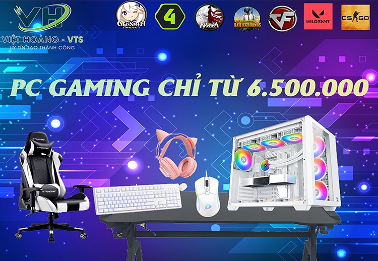 pc gaming chi tu 6500