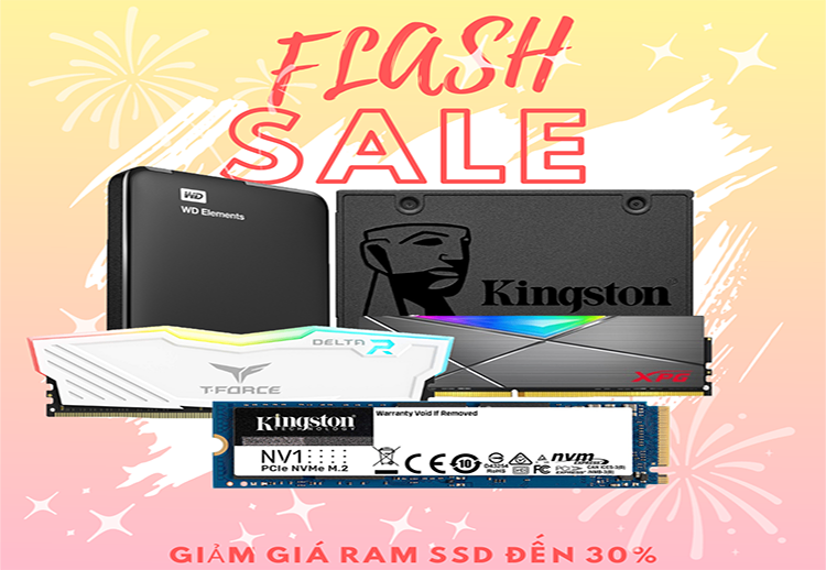 FLASH SALE RAM SSD HDD