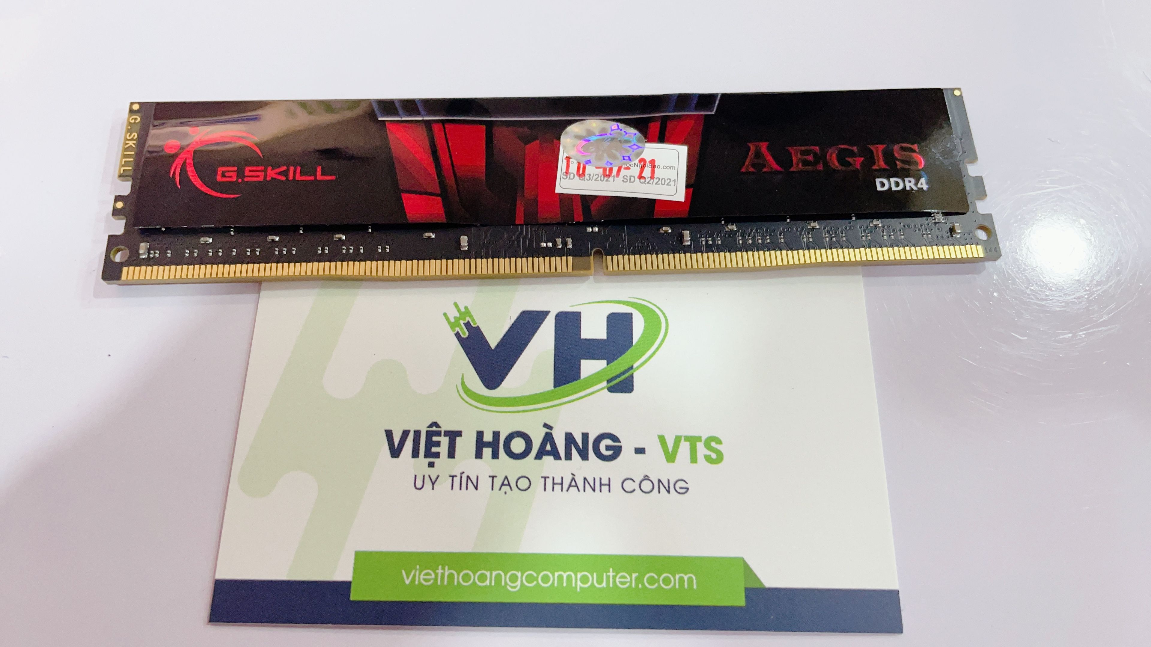 Ram Gskill Tản Nhiệt Lá Aegis 8G/DDR4-2666