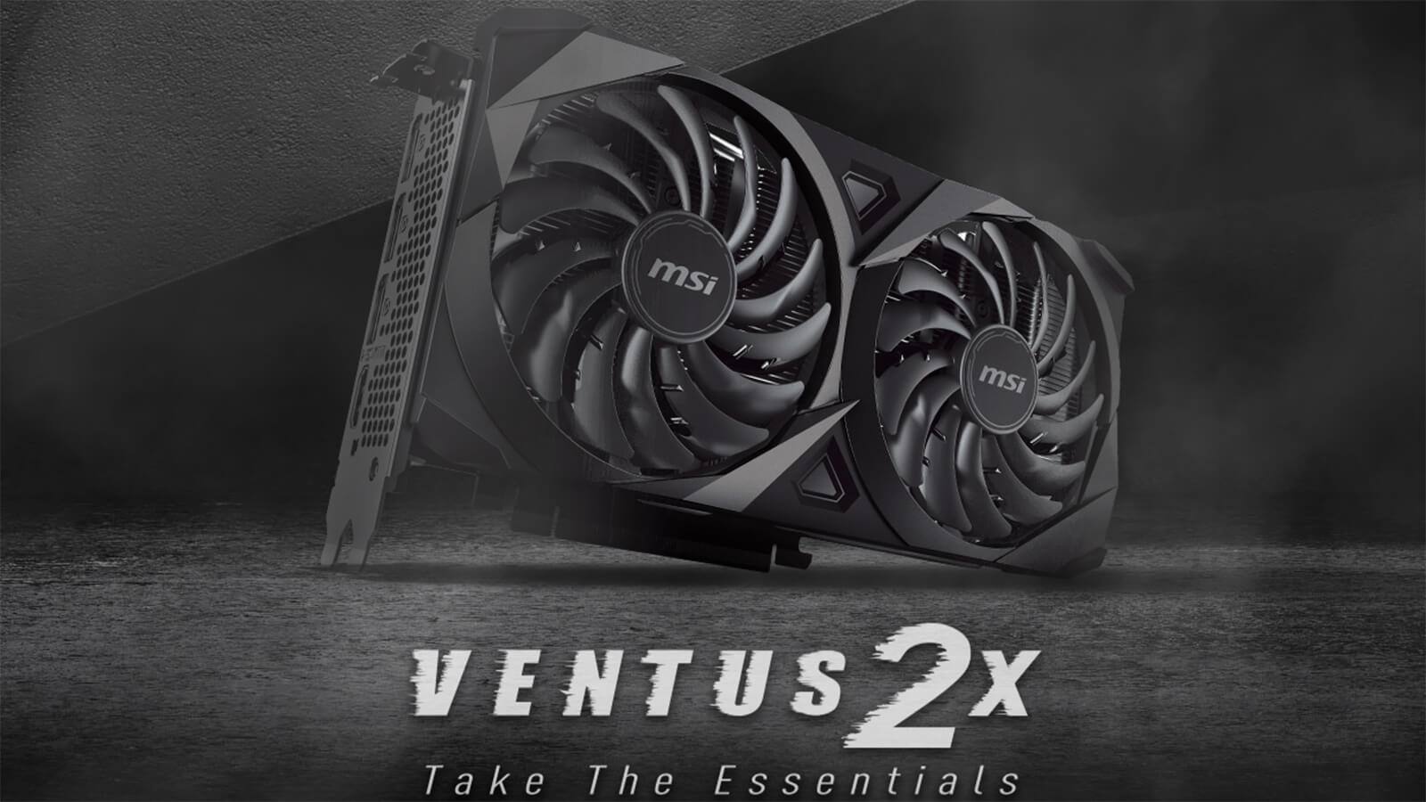 Vga MSI  RTX3060TI Ventus 2X OCV1 8G 2 Fan V2