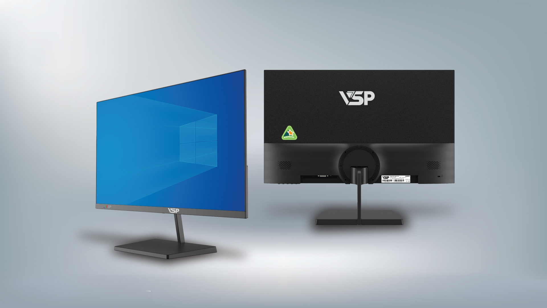 Màn hình VSP IP2404S( 23.8''FHD/IPS/75Hz/5ms/250nits/HDMI+VGA/Phẳng)