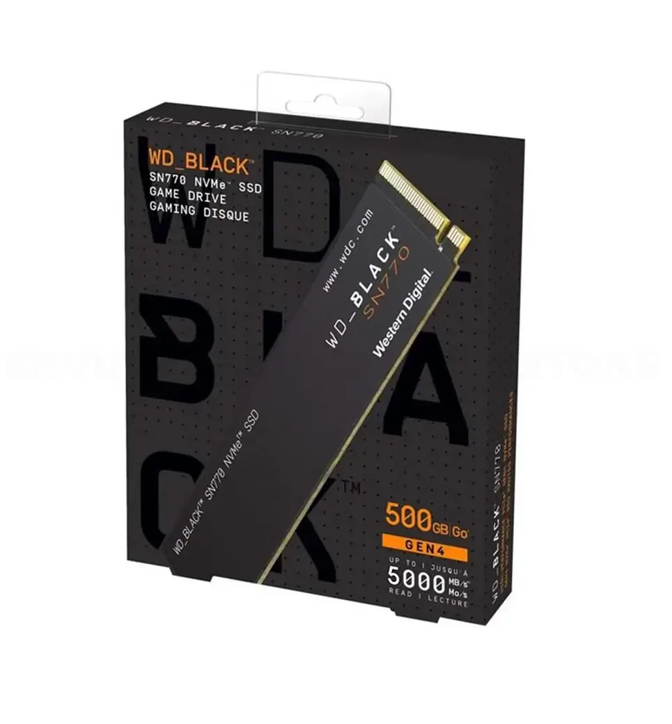 SSD WD Black SN770 1TB M.2 NVMe PCle Gen4x4