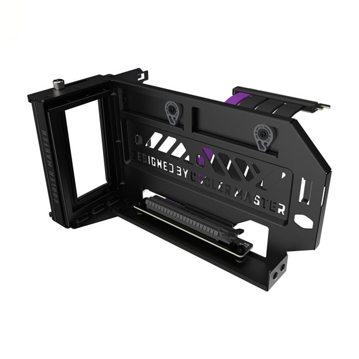 Bộ dựng Card VGA kèm Riser Cooler Master Universal Vertical GPU Holder Kit Ver 2 PCle 4.0x16