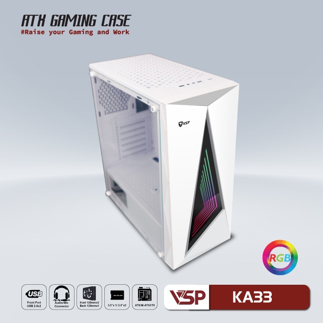 Case VSP KA33 White