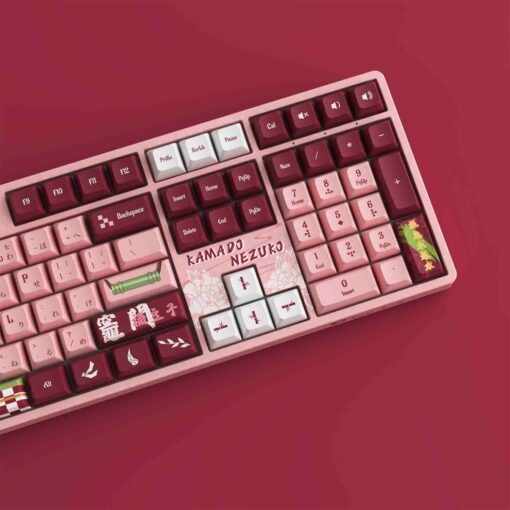 Bàn phím AKKO 5108S Plus Demon Slayer - Kamado Nezuko (RGB / Hotswap / Akko cs switch-Crystal)