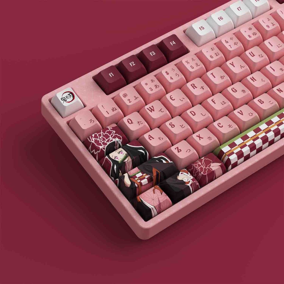 Bàn phím AKKO 5108S Plus Demon Slayer - Kamado Nezuko (RGB / Hotswap / Akko cs switch-Crystal)